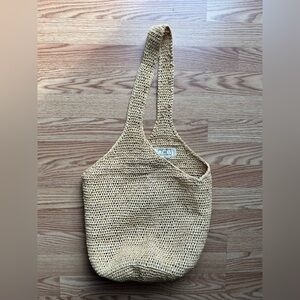 Helen Kaminski 100% Raffia Large Sling Shoulder Bag Natural